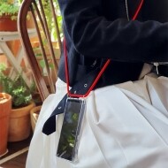 갤럭시노트10 5G(N971)핸드폰 목걸이 젤하드 넥클리스 스트랩 줄 케이스